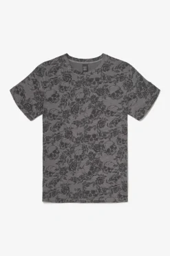 Homme Le Temps des Cerises T-Shirts & Polos-T-Shirt Facto Gris Et Noir