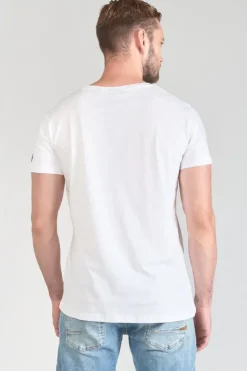 Homme Le Temps des Cerises T-Shirts & Polos-T-Shirt Gan Blanc Imprime