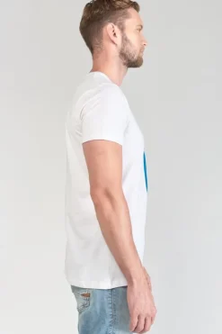 Homme Le Temps des Cerises T-Shirts & Polos-T-Shirt Gan Blanc Imprime