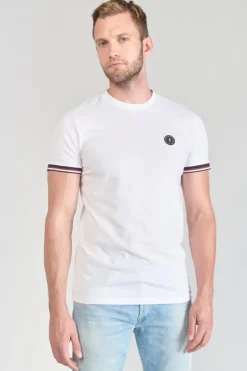Homme Le Temps des Cerises T-Shirts & Polos-T-Shirt Grale Blanc