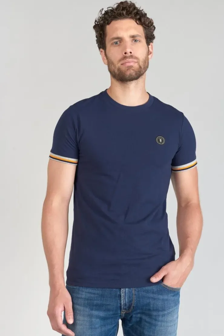 Homme Le Temps des Cerises T-Shirts & Polos-T-Shirt Grale Bleu Marine