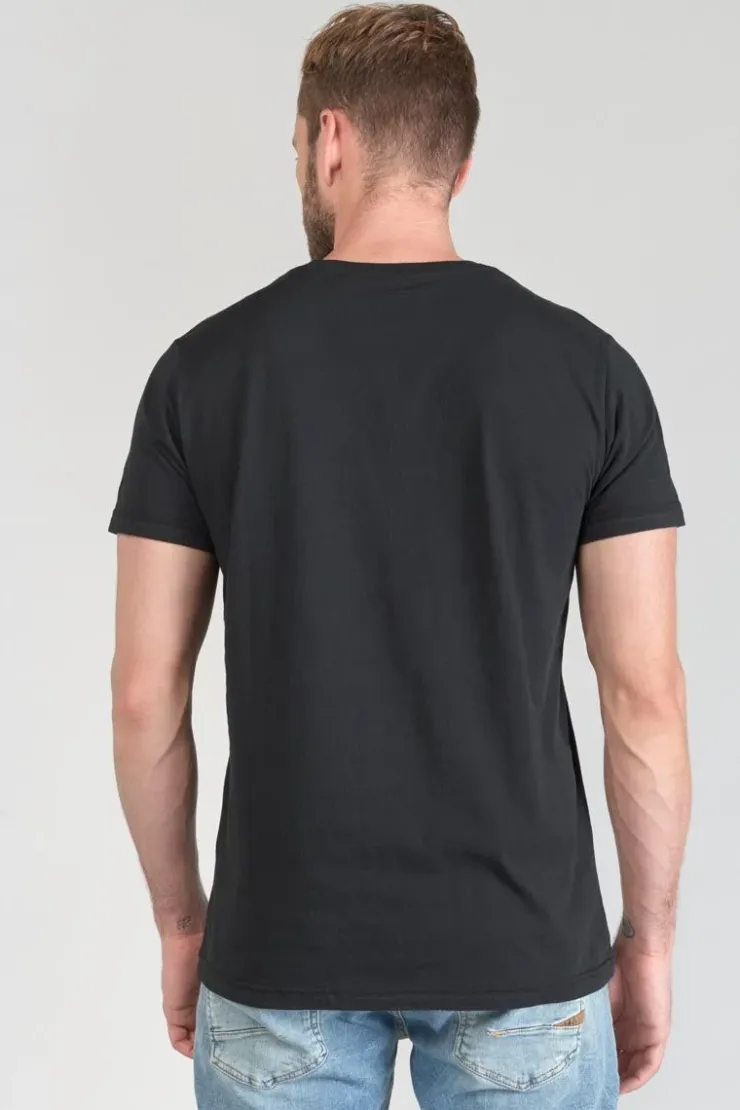 Homme Le Temps des Cerises T-Shirts & Polos-T-Shirt Gregor Noir Imprime