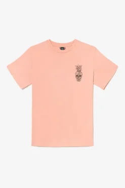 Homme Le Temps des Cerises T-Shirts & Polos-T-Shirt Holo Corail Imprime