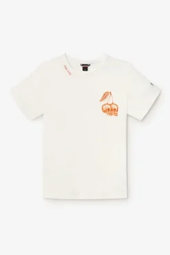 Homme Le Temps des Cerises T-Shirts & Polos-T-Shirt Ian Blanc Imprime