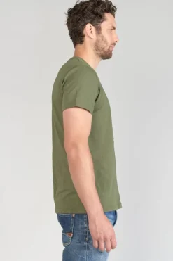 Homme Le Temps des Cerises T-Shirts & Polos-T-Shirt Machida Kaki Imprime