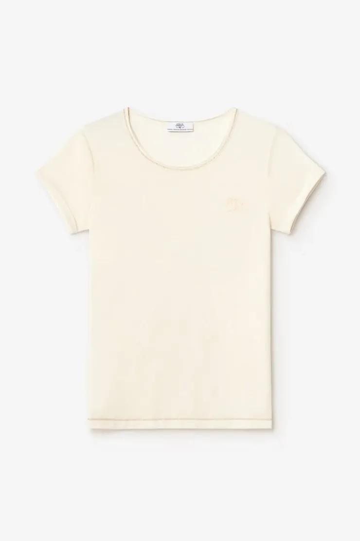 Femme Le Temps des Cerises T-Shirts & Débardeurs-T-Shirt Smalltrame Creme