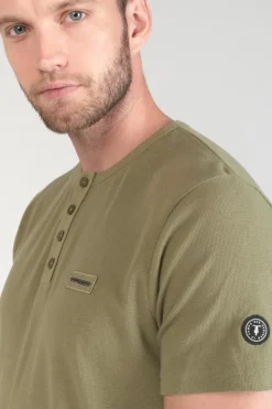 Homme Le Temps des Cerises T-Shirts & Polos-T-Shirt Talem Kaki