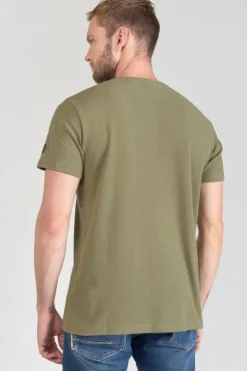 Homme Le Temps des Cerises T-Shirts & Polos-T-Shirt Talem Kaki