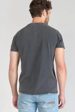 Homme Le Temps des Cerises T-Shirts & Polos-T-Shirt Tije Gris Delave Imprime