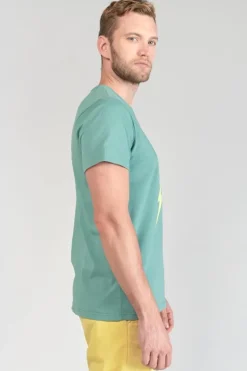 Homme Le Temps des Cerises T-Shirts & Polos-T-Shirt Witek Vert D'Eau