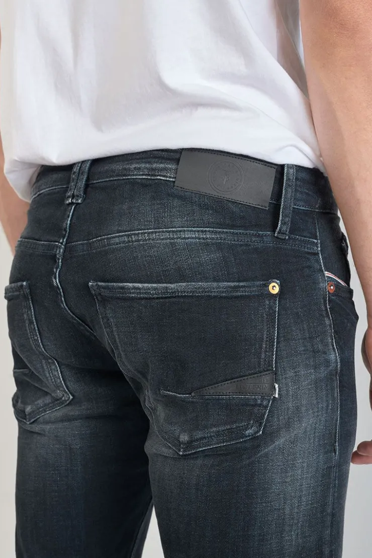 Homme Le Temps des Cerises Coupe Adjusted-Turcat 700/11 Adjusted Jeans Bleu-Noir N°2