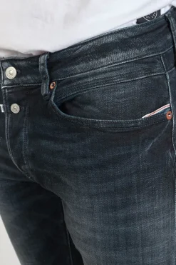 Homme Le Temps des Cerises Coupe Adjusted-Turcat 700/11 Adjusted Jeans Bleu-Noir N°2