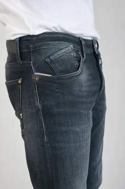 Homme Le Temps des Cerises Coupe Adjusted-Turcat 700/11 Adjusted Jeans Bleu-Noir N°2