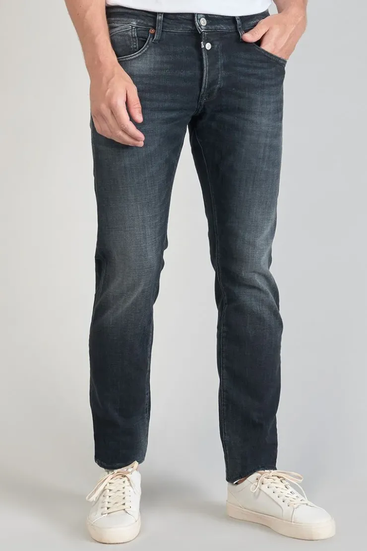 Homme Le Temps des Cerises Coupe Adjusted-Turcat 700/11 Adjusted Jeans Bleu-Noir N°2