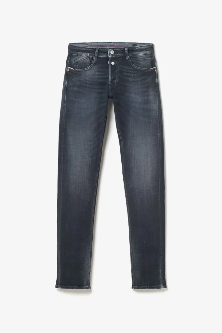 Homme Le Temps des Cerises Coupe Adjusted-Turcat 700/11 Adjusted Jeans Bleu-Noir N°2