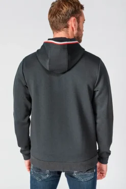 Homme Le Temps des Cerises Vestes & Manteaux-Veste Bi-Matiere Thol Bleu Marine