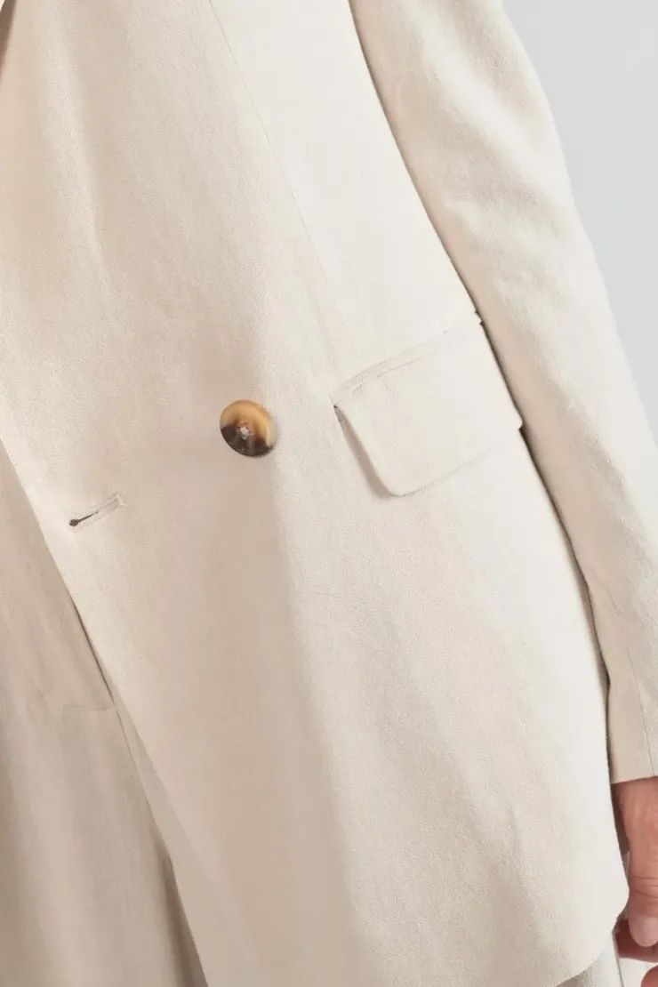 Femme Le Temps des Cerises Vestes & Blousons-Veste Blazer Bek Sable