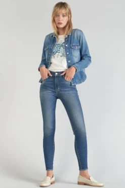 Femme Le Temps des Cerises Chemises Et Vestes-Veste En Jeans Bleu Lilly