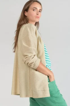 Femme Le Temps des Cerises Vestes & Blousons-Veste Kimono Sobrado Dore