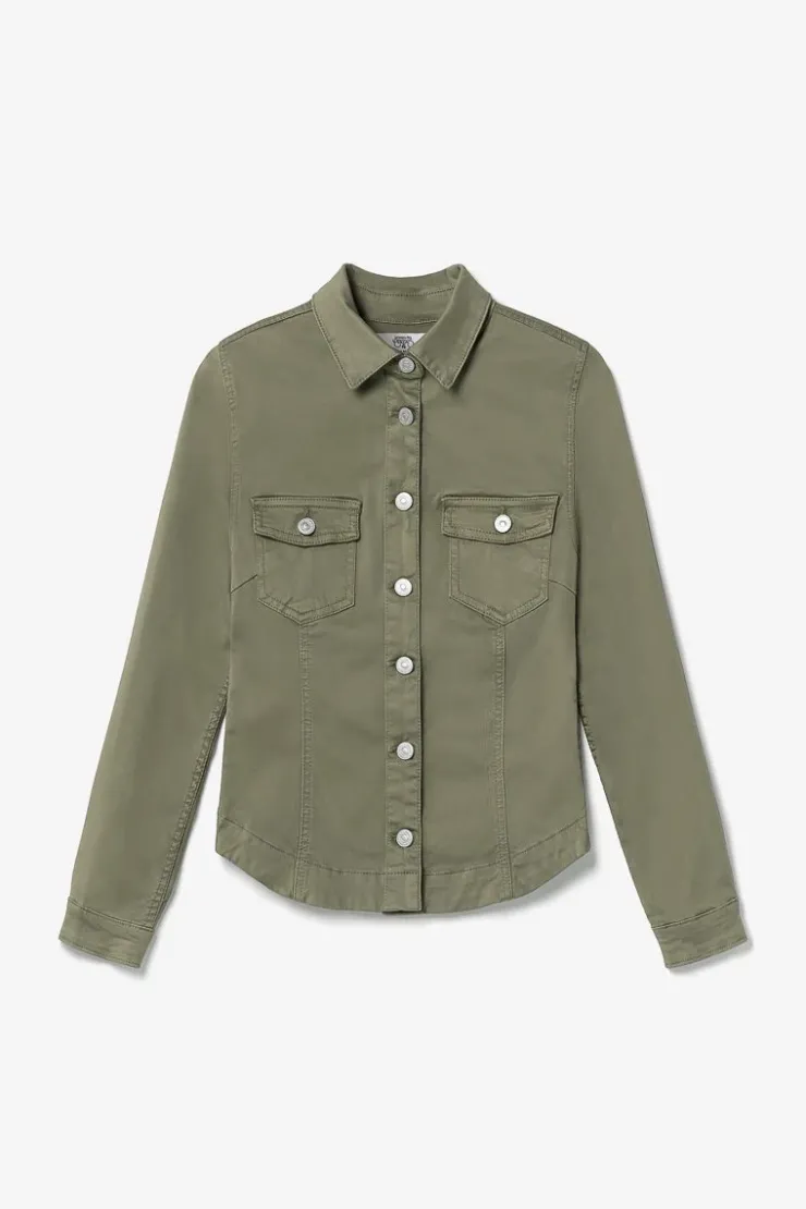 Femme Le Temps des Cerises Chemises Et Vestes-Veste Lilly Kaki