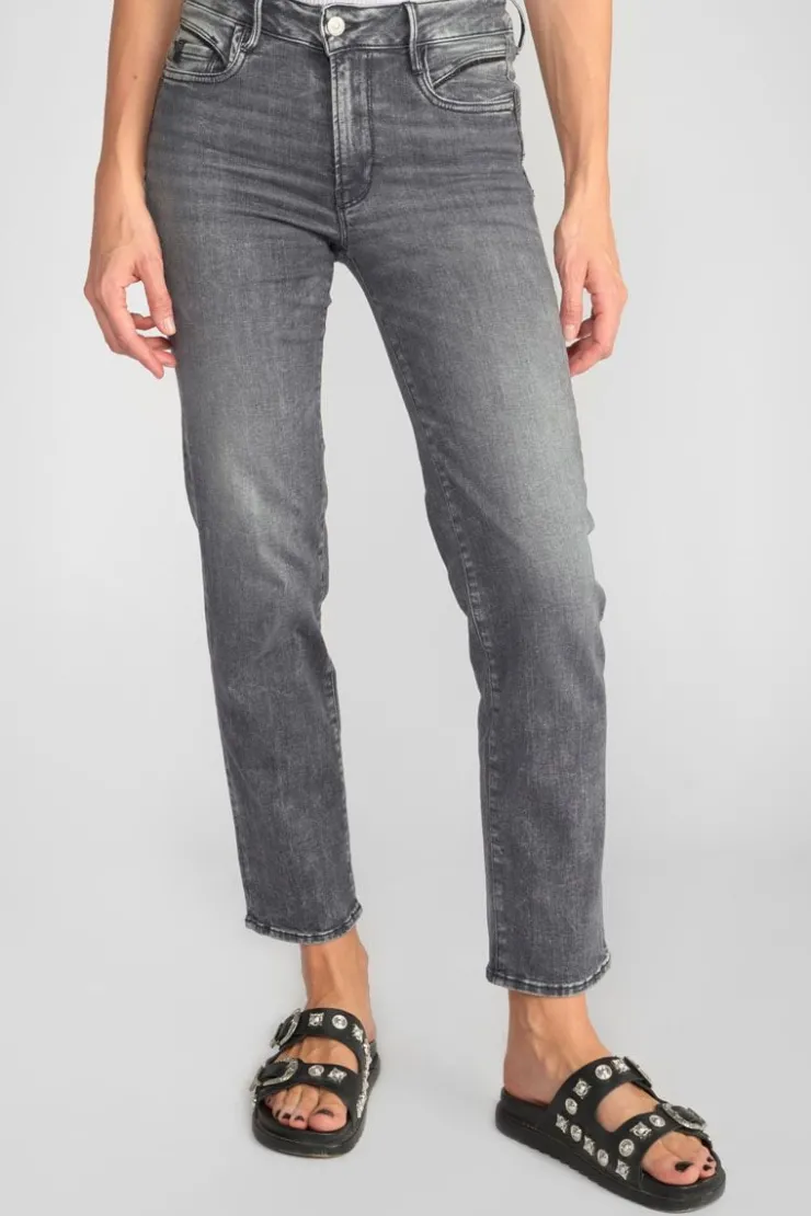 Femme Le Temps des Cerises Coupe Regular-Vex Pulp Regular Taille Haute 7/8Eme Jeans Gris N°2