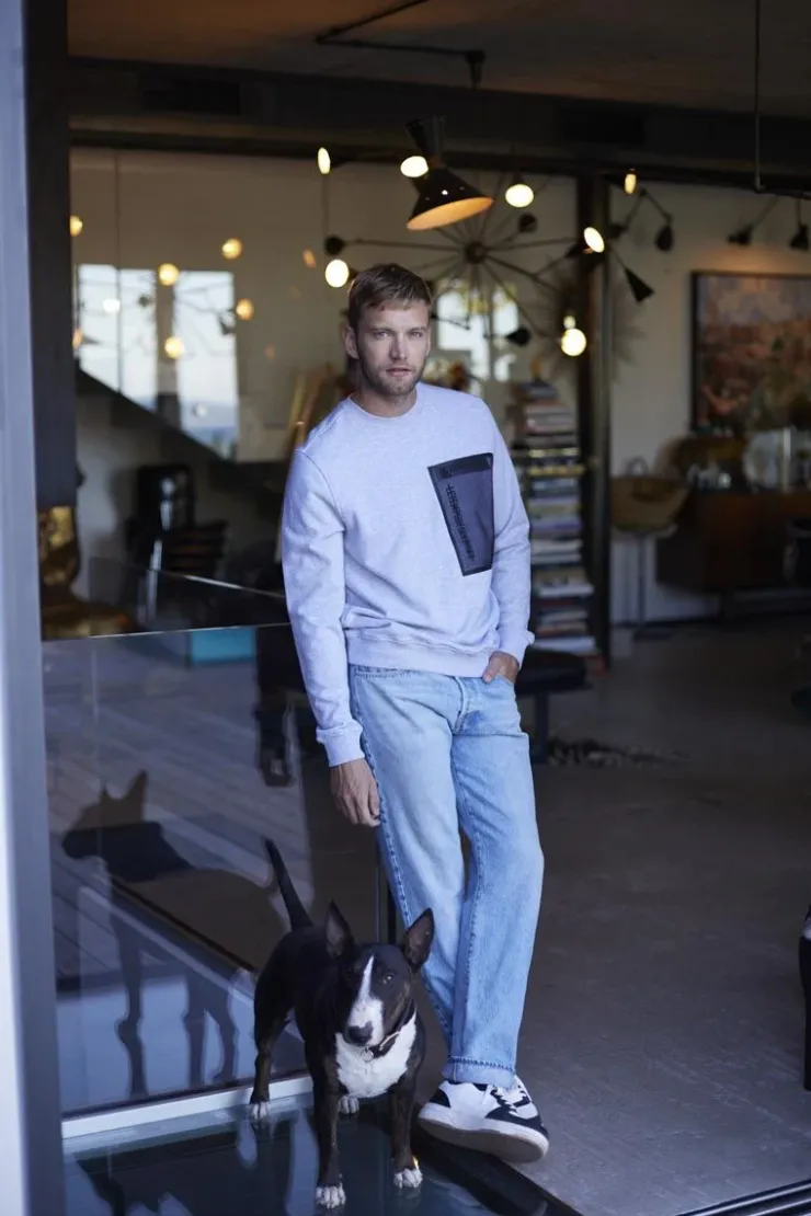 Homme Le Temps des Cerises Coupe Regular Confort-Vintage 700/20 Regular Jeans Vintage Bleu N°4