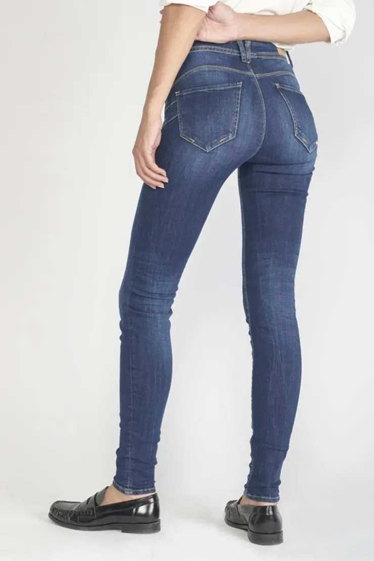 Femme Le Temps des Cerises Coupe Slim-Vivi Pulp Slim Taille Haute Jeans Bleu N°1
