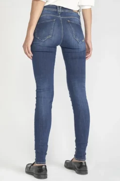 Femme Le Temps des Cerises Coupe Slim-Vivi Pulp Slim Taille Haute Jeans Bleu N°1