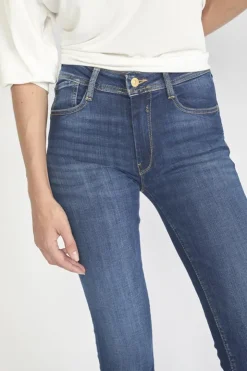 Femme Le Temps des Cerises Coupe Slim-Vivi Pulp Slim Taille Haute Jeans Bleu N°1